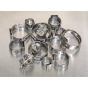 O-Clip Single Ear Assortment 160pc Stainless Steel Sealey Part No. AB043SE