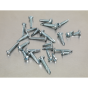 Self Drilling Screw Assortment 500pc Pan Head Phillips Zinc D7504N Sealey Part No. AB060SDS