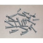 Self Tapping Screw Assortment 510pc Countersunk Pozi Zinc DIN 7982 Sealey Part No. AB062STCS