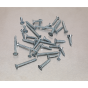 Self Tapping Screw Assortment 600pc Countersunk Pozi Zinc DIN 7982 Sealey Part No. AB065STCP