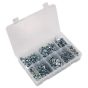 Acme Screw with Captive Washer Assortment 300pc Zinc BS 4174CZ Sealey Part No. AB067SM