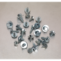 Acme Screw with Captive Washer Assortment 300pc Zinc BS 4174CZ Sealey Part No. AB067SM