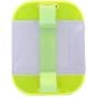 Visible Armband ID - Wipe Clean Clear PVC Adjustable Elastic Band - Yellow