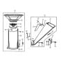 Funnel Assembly  for Stihl/ Viking AB 4080 S Petrol Shredder