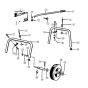 Chassis Assembly  for Stihl/ Viking AB 4099 SE Petrol Shredder