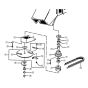 Blade Set -2 Assesment  for Stihl/ Viking AB 4099 SE Petrol Shredder