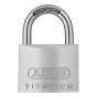 54TI/35 Titalium Padlock 35mm Carded by ABUS - 56442