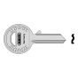 24-41-885 Right Hand 4 Pin Key Blank by ABUS - 2706