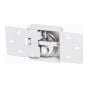 Integral Van Lock White 141/200 + 23/70 with 70mm Series 23 Diskus Padlock - ABUS 51522