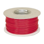 Automotive Cable Thin Wall Single 2mm(sq) 28/0.30mm 50mtr Red Sealey Part No. AC2830RE