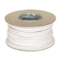 Automotive Cable Thin Wall Single 2mm(sq) 28/0.30mm 50mtr White Sealey Part No. AC2830WH