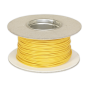 Automotive Cable Thin Wall Single 1mm(sq) 32/0.20mm 50mtr Yellow Sealey Part No. AC3220YE