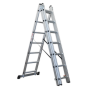 Aluminium Extension Combination Ladder 3x7 EN 131 Sealey Part No. ACL307