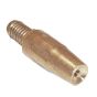 Adjustable Brass Spray Nozzle. 1/2" Hose Tail Fitting