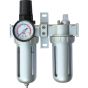 PCL Air Treatment Filter/Regulator/Lubricator 0-150 Psi/0-10 Bar, 1/2" Ports - AFRLC1