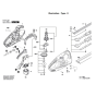 Bosch AHS 45-16 Trimmer Assembly
