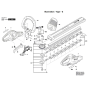 Bosch AHS 50-20 LI Trimmer Parts