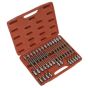 TRX-Star Socket Bit Set 32pc 1/2"Sq Drive Sealey Part No. AK2194