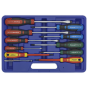 Screwdriver Set with Carry-Case 11pc GripMAX Sealey Part No. AK4303