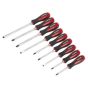 Screwdriver Set 9pc Hammer-Thru Sealey Part No. AK4934