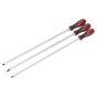 Screwdriver Set 3pc Hammer-Thru 450mm Sealey Part No. AK4935