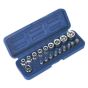 TRX-Star Socket & Bit Set 19pc Sealey Part No. AK6191