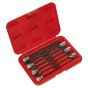 Hex Socket Bit Set 7pc 3/8"Sq Drive 150mm Metric Sealey Part No. AK62255