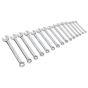 Combination Spanner Set 15pc Metric Sealey Part No. AK63015