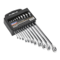 Combination Spanner Set 11pc Imperial Sealey Part No. AK630AF