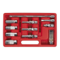 Master Service Set - Spark/Glow Plug & Oxygen Sensor 3/8"Sq Drive 11pc Sealey Part No. AK6562