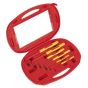 Hex Key Set 6pc Extra-Long VDE Sealey Part No. AK7177