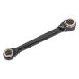 Ratchet Ring Spanner 4-in-1 Reversible Metric Sealey Part No. AK7979