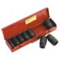 Impact Socket Set 8pc 3/4"Sq Drive Deep Metric Sealey Part No. AK80/9M