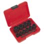 Bolt Extractor Set 11pc 3/8"Sq Drive or Spanner Sealey Part No. AK8184