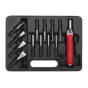 Interchangeable Punch & Chisel Set 13pc Sealey Part No. AK9214