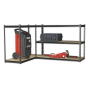 Racking Unit w/ 5 Shelves 220kg Capacity Per Level