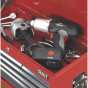 Topchest 6 Drawer with Ball Bearing Slides - Red/Grey Sealey Part No. AP2201BB