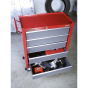 Rollcab 5 Drawer with Ball Bearing Slides - Red/Grey Sealey Part No. AP22505BB