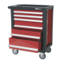 Rollcab 6 Drawer with Ball Bearing Slides Sealey Part No. AP2406