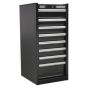 Hang-On Chest 8 Drawer with Ball Bearing Slides - Black Sealey Part No. AP33589B