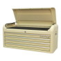 Topchest 4 Drawer Wide Retro Style - Cream Sealey Part No. AP41104