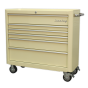 Rollcab 6 Drawer Wide Retro Style - Cream Sealey Part No. AP41206
