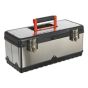 Stainless Steel Toolbox 505mm with Tote Tray Sealey Part No. AP505S