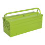 Cantilever Toolbox 4 Tray 530mm Hi-Vis Green Sealey Part No. AP521HV