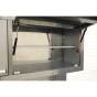 Mobile Stainless Steel Tool Cabinet 10 Drawer with Backboard & 2 Wall Cupboards Sealey Part No. AP5520SS