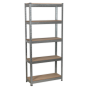 Racking Unit 5 Shelf 150kg Capacity Per Level Sealey Part No. AP6150GS