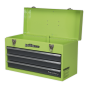 Tool Chest 3 Drawer Portable with Ball Bearing Slides - Hi-Vis Green Sealey Part No. AP9243BBHV