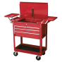 Extra Heavy-Duty Trolley 2-Level with 4 Drawers & Cantilever Trays Sealey Part No. AP930M