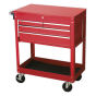 Extra Heavy-Duty Trolley 2-Level with 4 Drawers & Cantilever Trays Sealey Part No. AP930M