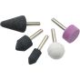 PCL Large Grinding Stone Set W/ 6mm Spindle (5 Piece) - APA106